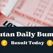 bhutan daily result chart|Decoding Bhutan Daily Bumper Result Chart: .